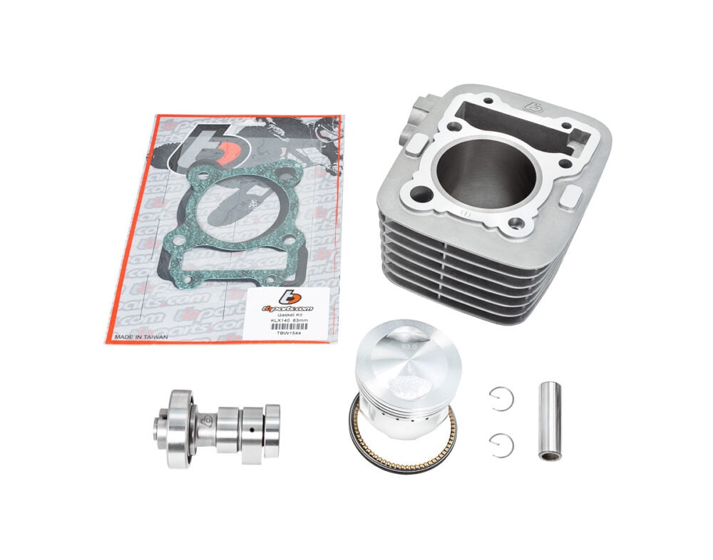 TB Parts KLX140 Big Bore Kit & Performance Cam - All KLX140s